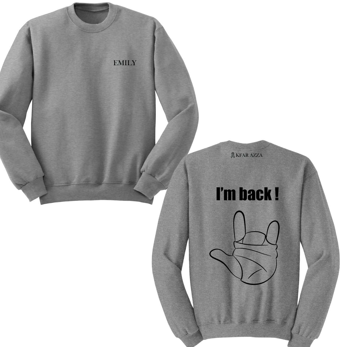 Emily | She's Back! Crewneck