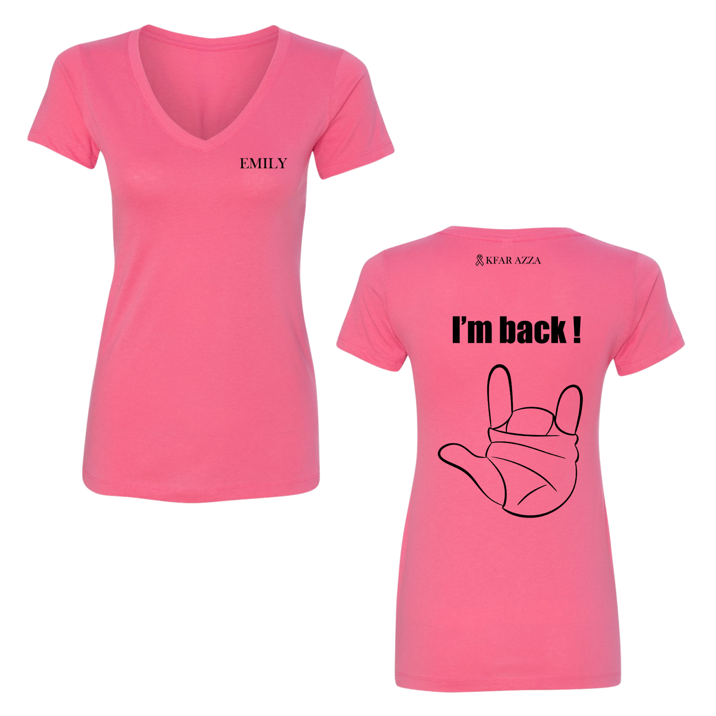 Emily | She's Back! Womens V-Neck