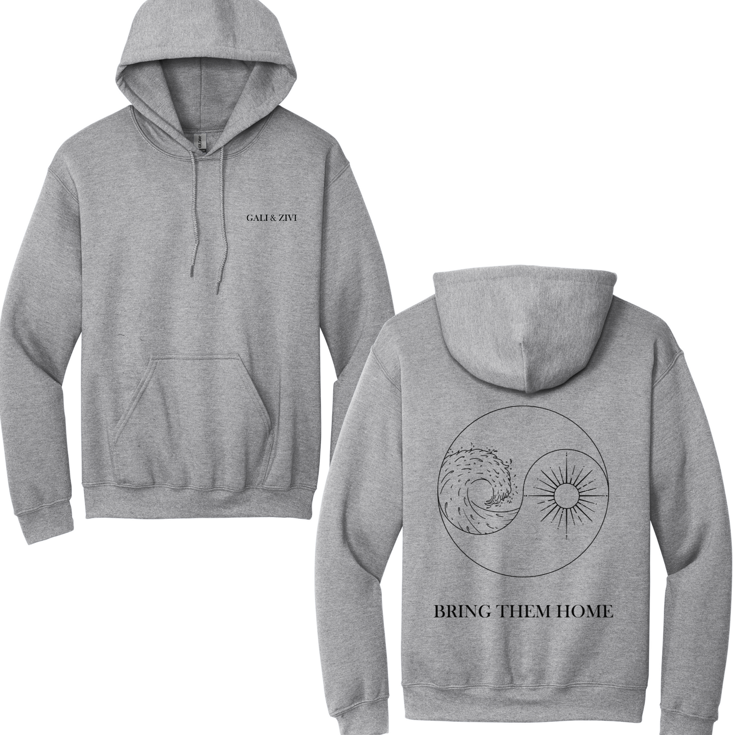 Gali & Zivi | Ying & Yang Hoodie