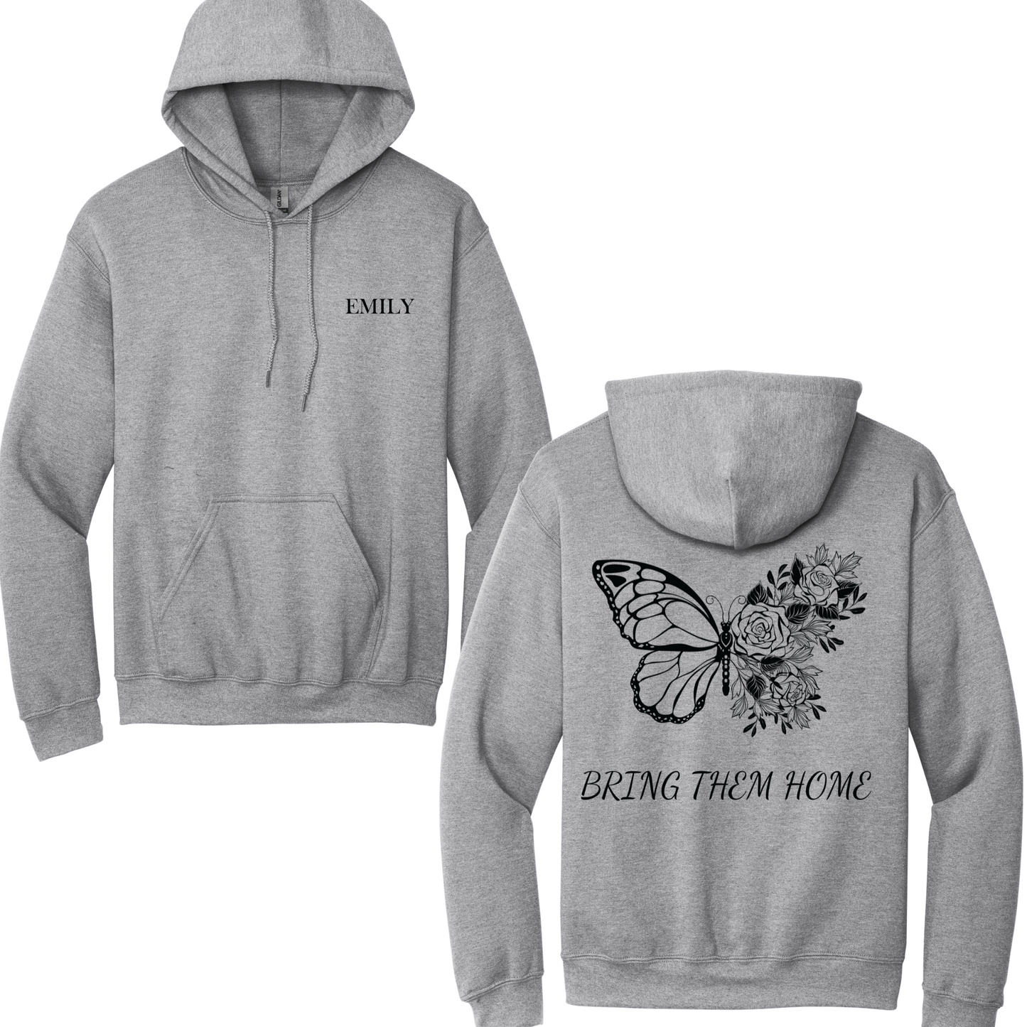 Emily | Butterfly Hoodie