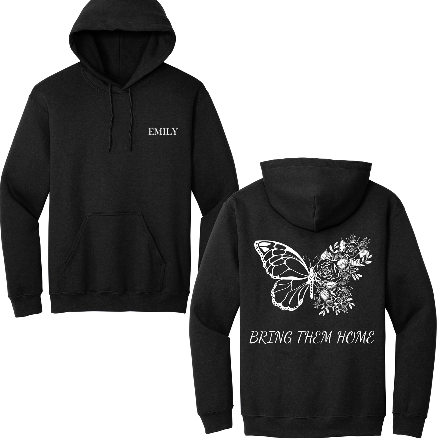 Emily | Butterfly Hoodie