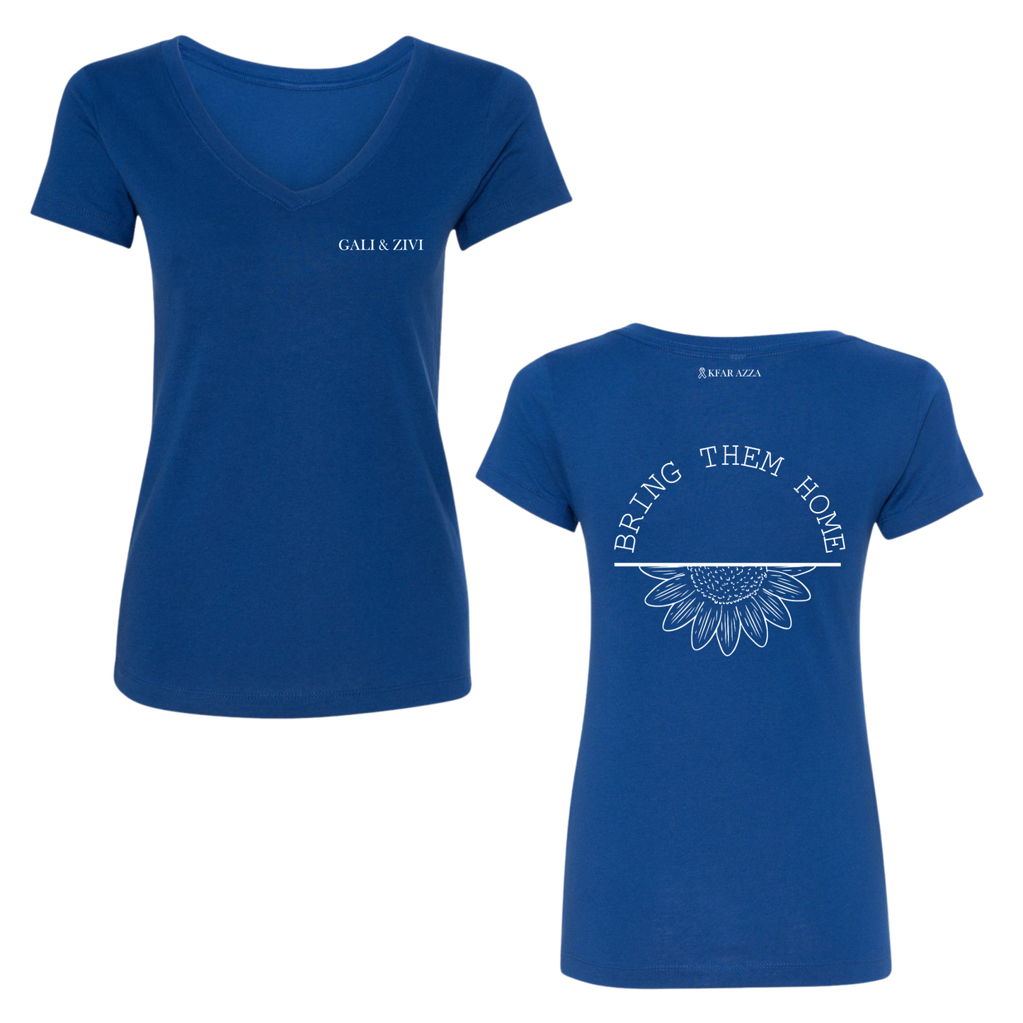 Gali & Zivi | Sunflower Womens V-Neck