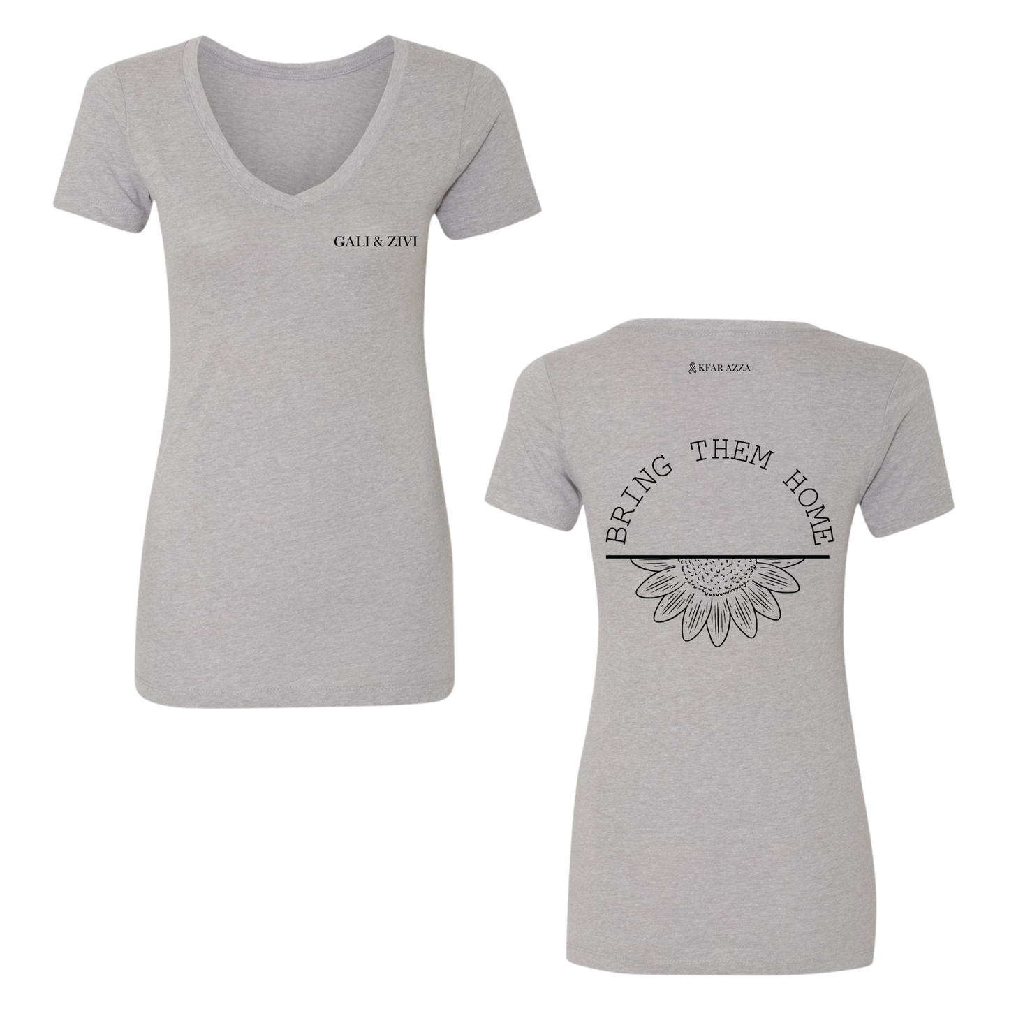 Gali & Zivi | Sunflower Womens V-Neck