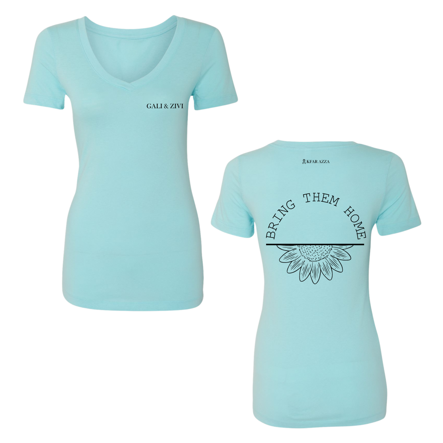 Gali & Zivi | Sunflower Womens V-Neck