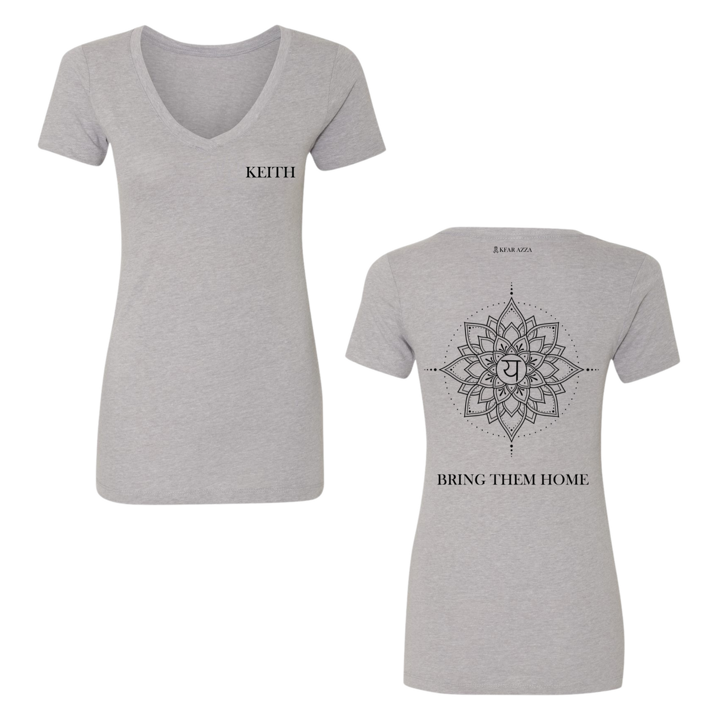 Keith | Mandala Womens V-Neck