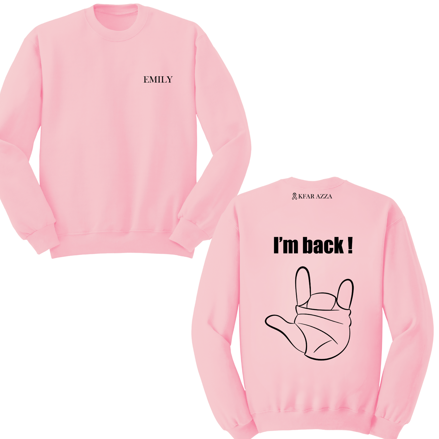 Emily | She's Back! Crewneck