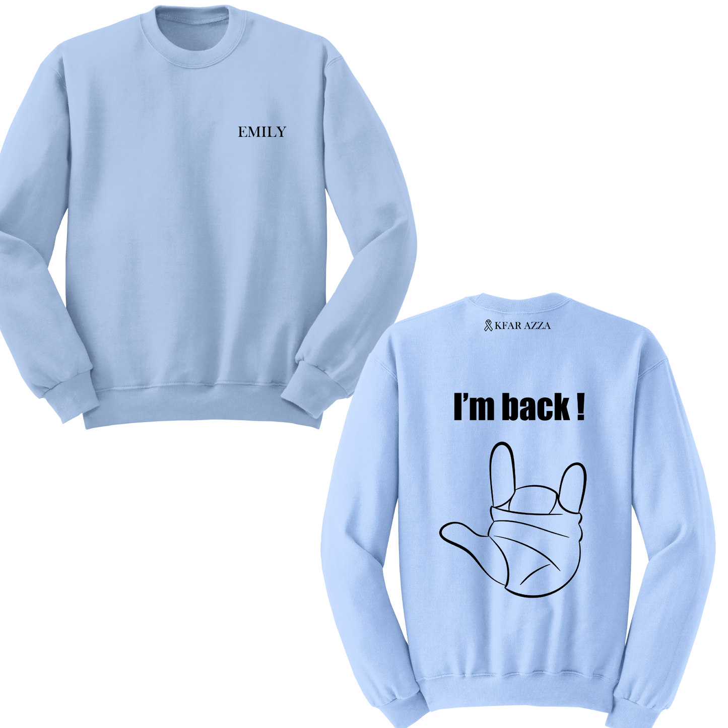 Emily | She's Back! Crewneck