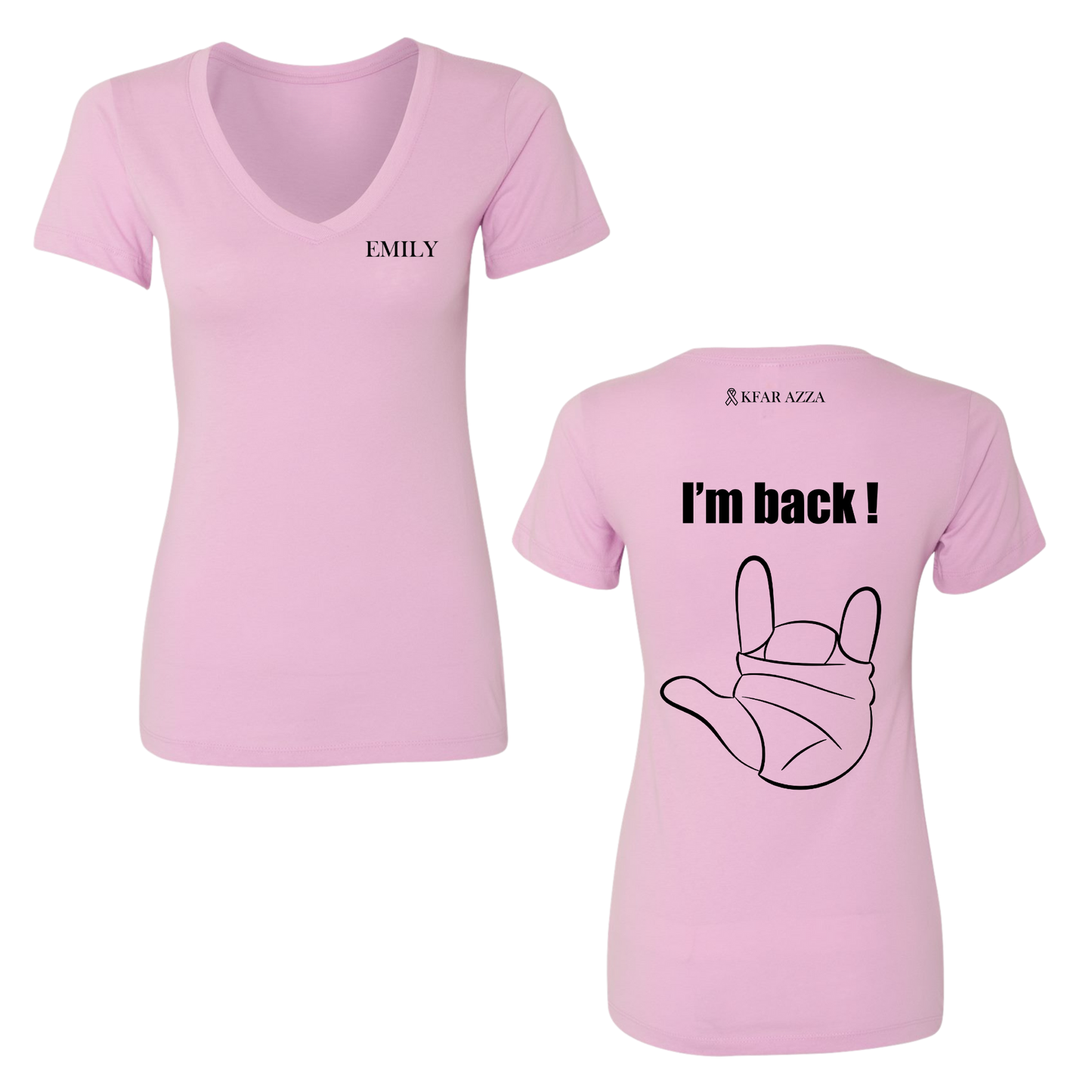 Emily | She's Back! Womens V-Neck