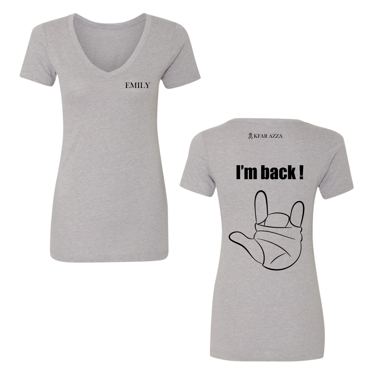 Emily | She's Back! Womens V-Neck