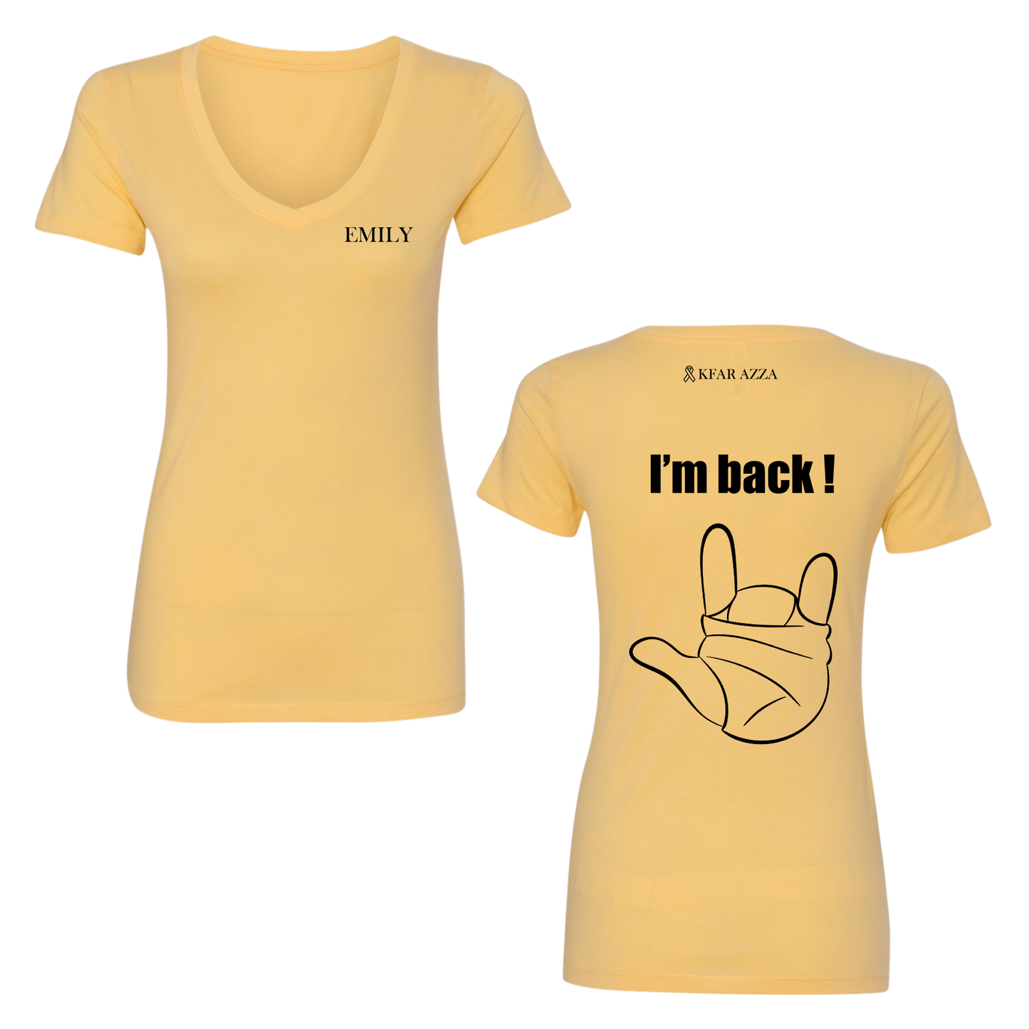Emily | She's Back! Womens V-Neck