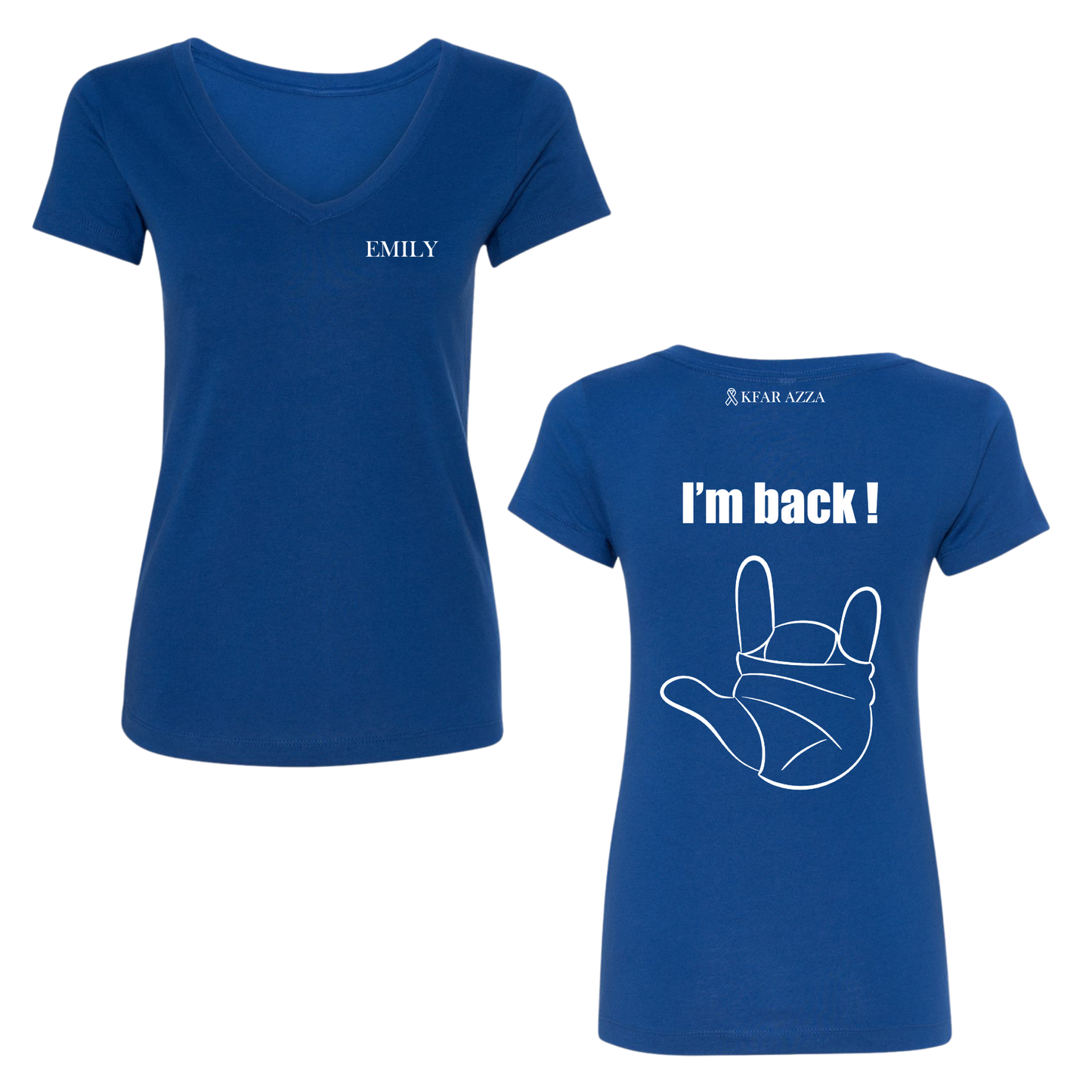 Emily | She's Back! Womens V-Neck