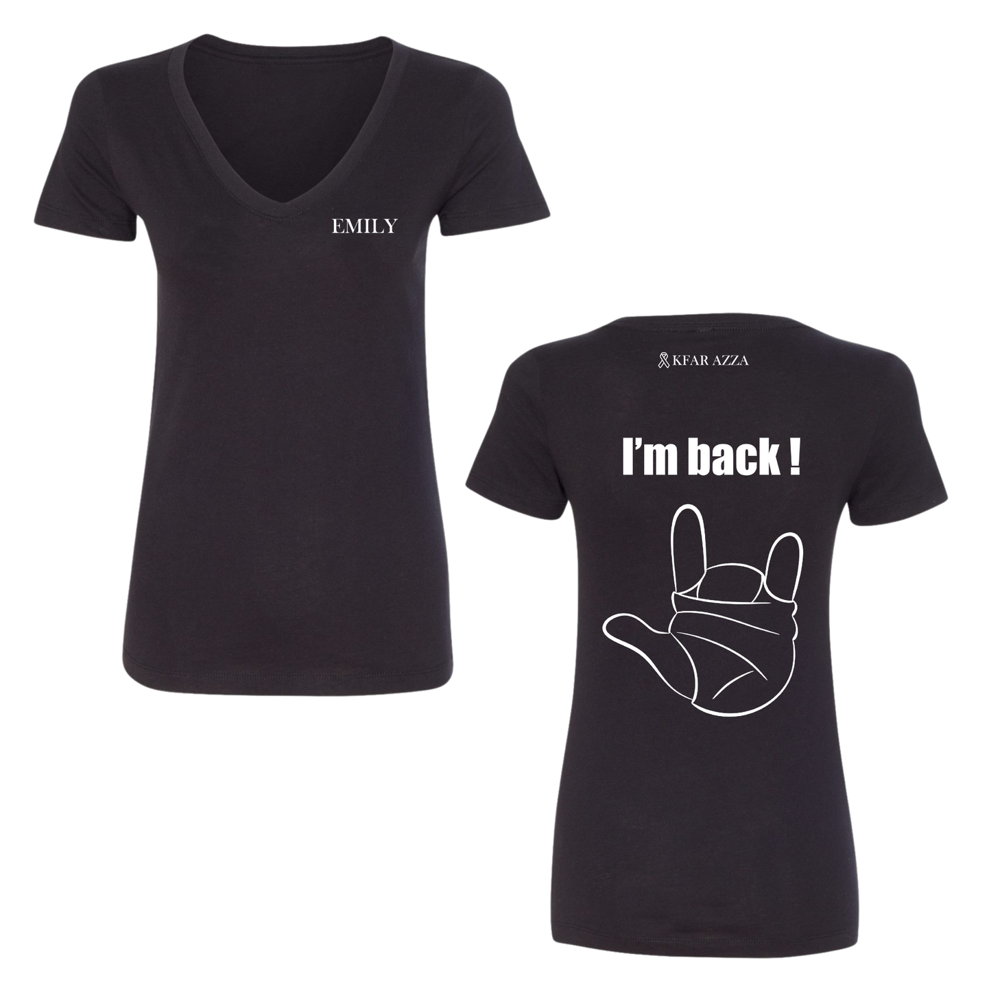 Emily | She's Back! Womens V-Neck